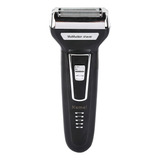 Maquina Aparelho Barbeador Elétrico 3x1 Kemei Recarregável Cor Preto 110v