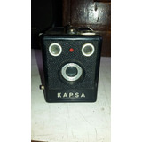 Máquina Camera Fotográfica Antiga Kapsa