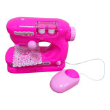 Maquina Costura De Verdade Acessórios Rosa Mini Atelie Ifant