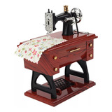 Máquina Costura Mini Caixa Música Brinquedo Musical 1pc