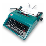 Máquina Datilografia Antiga Olivetti Studio 45 Funcionando