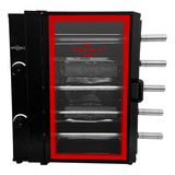 Maquina De Assar Churrasqueira Giratoria Com 5 Espetos Spolu 110v/220v