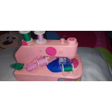 Máquina De Bordar Glasslite Antiga Funcionando Brinquedo 