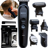 Maquina De Cortar Cabelo Sem Fio Barba 5 Em 1 Aparador Tira Pelos Nariz Orelha Acabamento Profissional Shaver Marqs Home