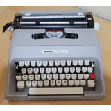 Máquina De Escrever Marca Olivetti, Modelo Lettera 35i