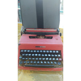 Máquina De Escrever Marca Olivetti Lettera 32 - Anos 70