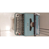 Máquina De Escrever Olivetti Antiga Italiana Funcionando