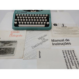 Maquina De Escrever Olivetti Leterra 82 - Nova - Com Manuais