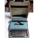 Maquina De Escrever Olivetti Lettera 22 - Verde