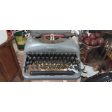 Maquina De Escrever Remington Rand Antiga No Estado P/ Decor