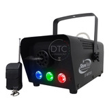 Maquina De Fumaca 700w 3 Leds 1 Watt Rgb Controle + Fluido