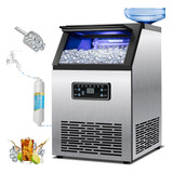 Máquina De Gelo Comercial 60 Kg Cor Inox 230w 110v