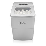 Máquina De Gelo Polar - Ice Maker - Prata 15kg Dia 127v