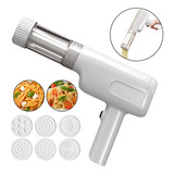 Maquina De Macarrão Elétrica Massa Caseira Portátil 6 Moldes