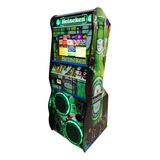 Maquina De Musica Jukebox Com Karaoke 19 Polegadas 7x1 Verde
