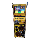 Maquina De Musica Jukebox Karaoke 7x1 Tela 17 Polegadas Wa 
