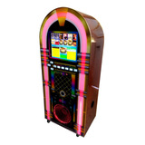 Maquina De Musica Jukebox Karaoke Retro Box 7x1 Wa Diversoes