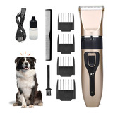 Maquina De Tosa Recarregavel P/ Pet Sem Fio Com 4 Pentes