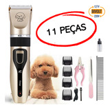 Maquina De Tosar Cachorro Profissional Sem Fio Pet Gato