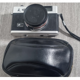 Máquina Fotográfica Analógica Swan 35 Pa Capa Couro Antiga