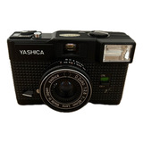 Máquina Fotográfica Analógica Yashica 40mm Com Capa E Alça