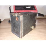 Máquina Fotográfica Antiga 1931 Kodak Brownie 2 Não É Leica