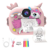 Maquina Fotograficainfantil Impressão Compacta