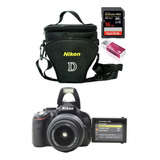 Máquina Nikon D5100 + 18-55mm + 16gb + Bolsa Eq Completo