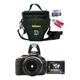 Máquina Nikon D5100 + 18-55mm + 32gb + Bolsa Eq Completo