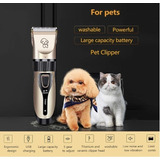Máquina Tosa Cachorro Gato Aparelho De Tosa Pet Kit Completo Cor Dourado 110v/220v
