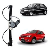Maquina Vidro Eletrico Palio 4 Portas Diant Esquerda + Motor