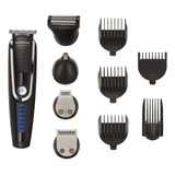 Máquininha Barbear Cabelo Pézinho Depilar Recarregável Promo Cor Preto 110v/220v