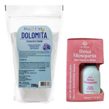 Maravilhoso Kit Dolomita E Rosa Mosqueta/p Rosto -depileplus