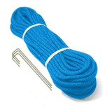 Marcação Para Futvôlei Master Rede Em Corda - Azul