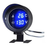Marcador De Temperatura + Voltímetro Digital Automóveis