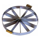 Marcador E Cortador De Pizza Fatia 40cm Com 12 Pedaços Inox