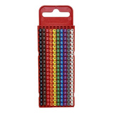 Marcador Encaixe 0,5-1,5 Mm² Wic1 Números 0-9 Cores Cartela