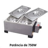 Marchesoni Derretedeira De Chocolate 5 Kg - 2 Cubas De 2,5kg 220v