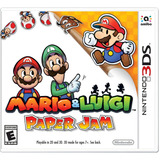 Mario E Luigi Paper Jam 3ds Standard Edition Físico