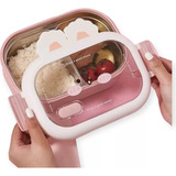 Marmita Pote Térmico Inox Infantil Personalizada Lunch Box