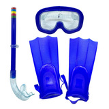 Mascara De Mergulho Kit Snorkel Set Infântil Advanced