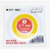 Mascara De Pintura Aizu Micron 0.7mm X 8m 2001-2 - Aizu Mikr