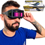 Máscara De Solda Tipo Oculos Escurecimento Automatico Lynus