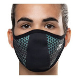Mascara Facial Neoprene Dry Comfort Reutilizável Mormaii Cor Azul Bolinha