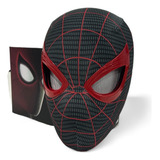 Máscara Homem Aranha Cosplay Adulto/infantil Movimenta Olhos