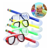 Mascara Infantil Com Snorkel - Aventura Na Agua