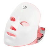 Máscara Led Facial Fototerapia Trata Oleosidade Estética 