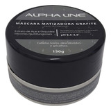 Máscara Matizadora Grafite 150g - Alpha Line