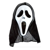 Mascara Pânico Com Capuz Fantasia Halloween