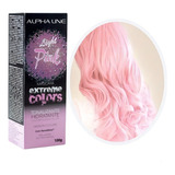  Máscara Tonalizante Extreme Colors Tons Pasteis Alpha Line Tom Light Pink